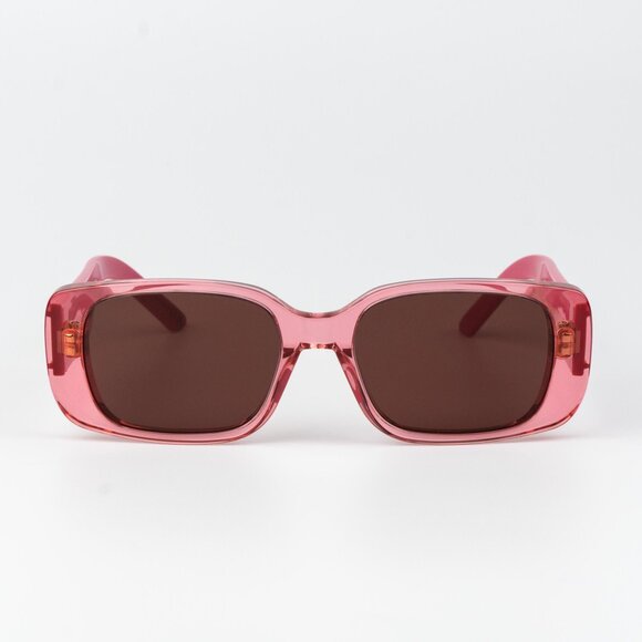 Dior WILDIOR S2U Women Sunglasses Translucent Fuchsia Rectangle WILDIOR S2U 73D0 - Picture 5 of 12